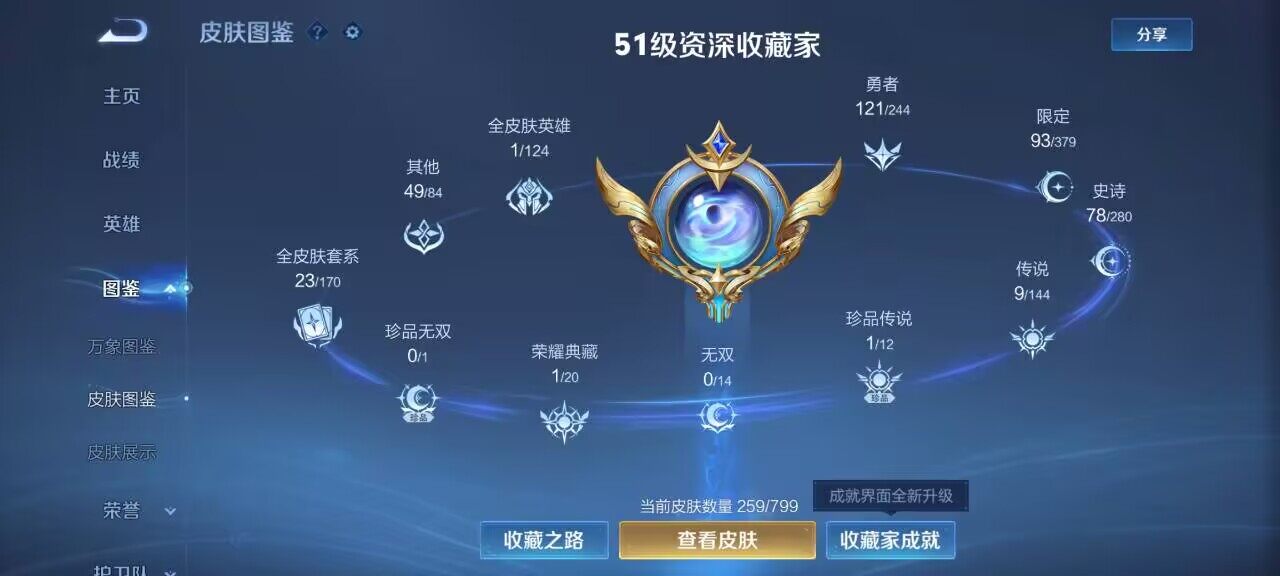 WZQM4529174王者荣耀账号详情图3 WZQM4529174王者荣耀账号详情图3