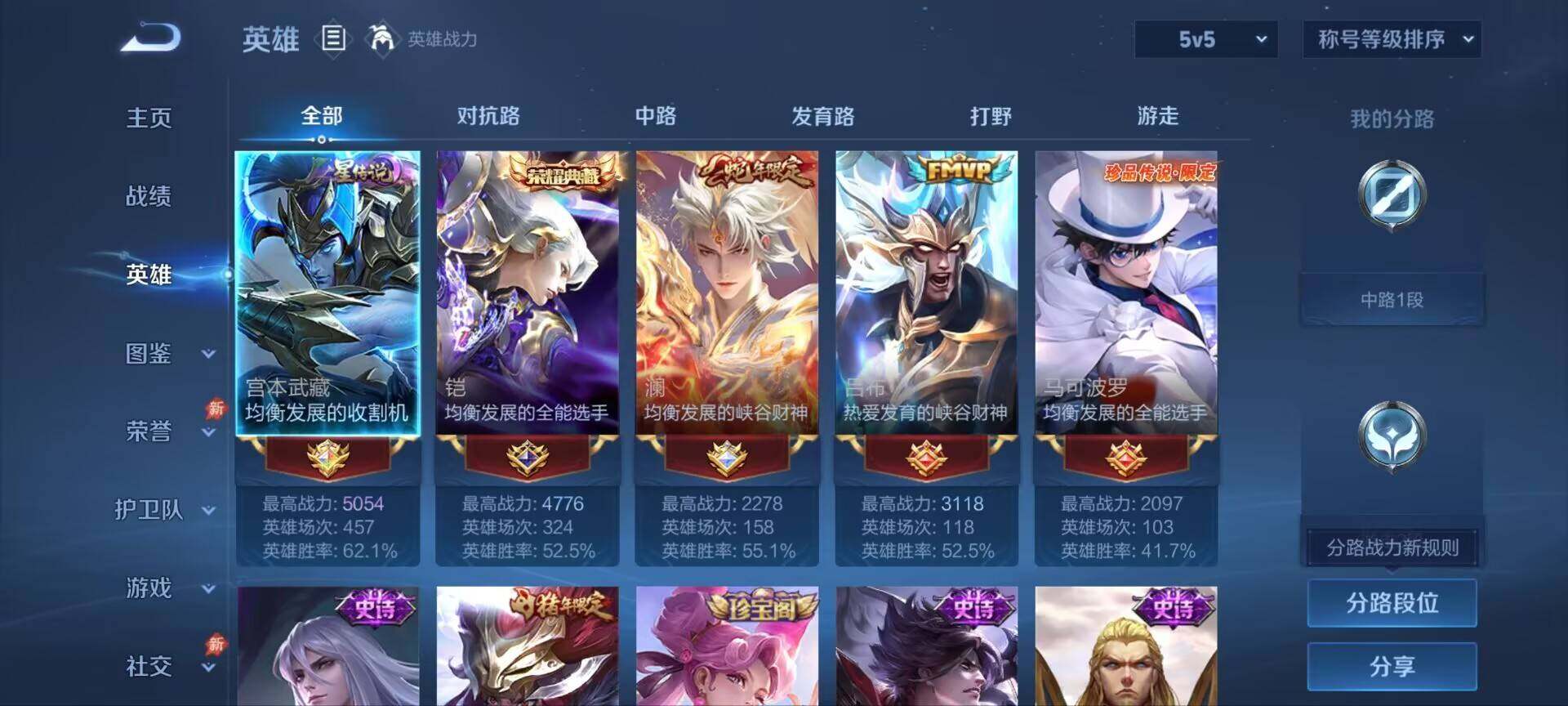 WZQM4546930王者荣耀账号详情图9