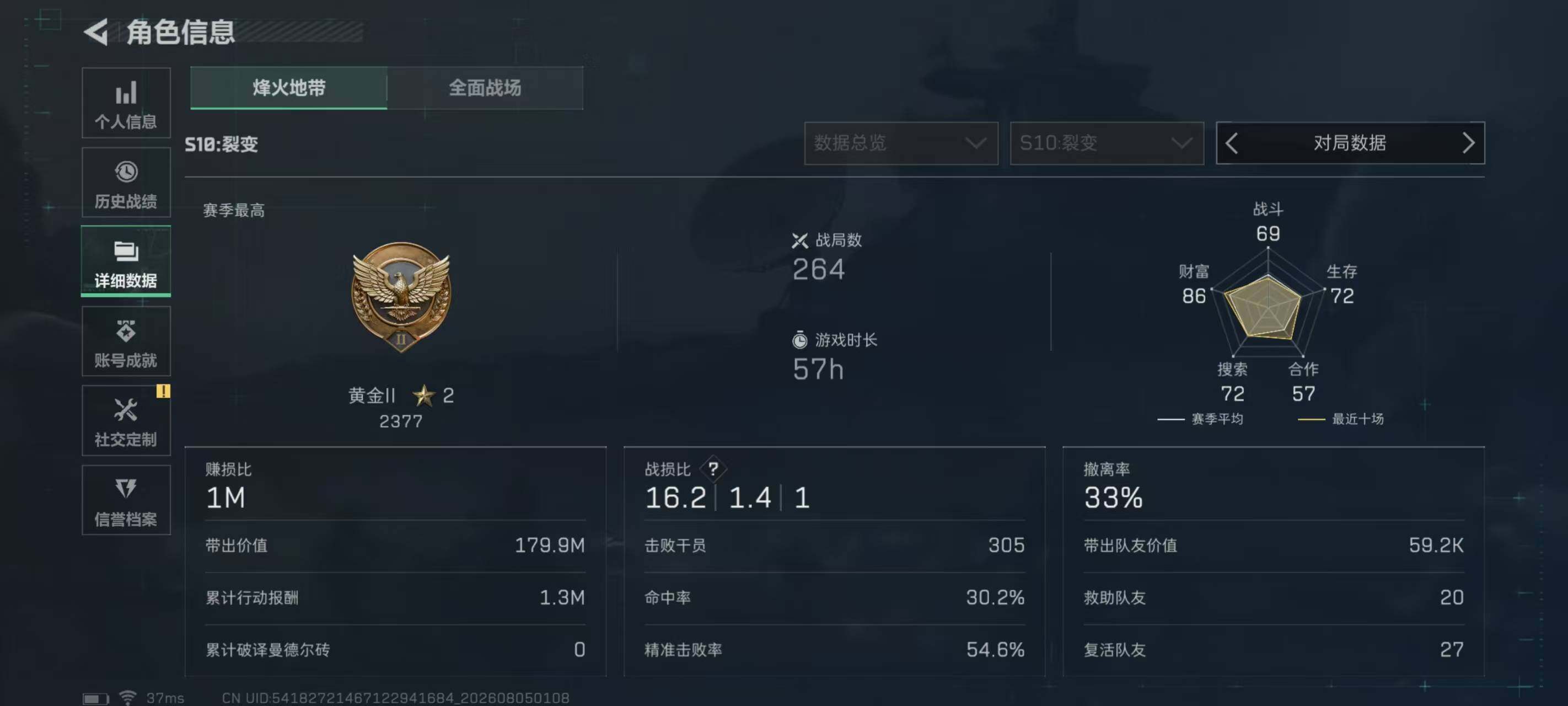 SJZEY4224944三角洲行动账号详情图19 SJZEY4224944三角洲行动账号详情图19