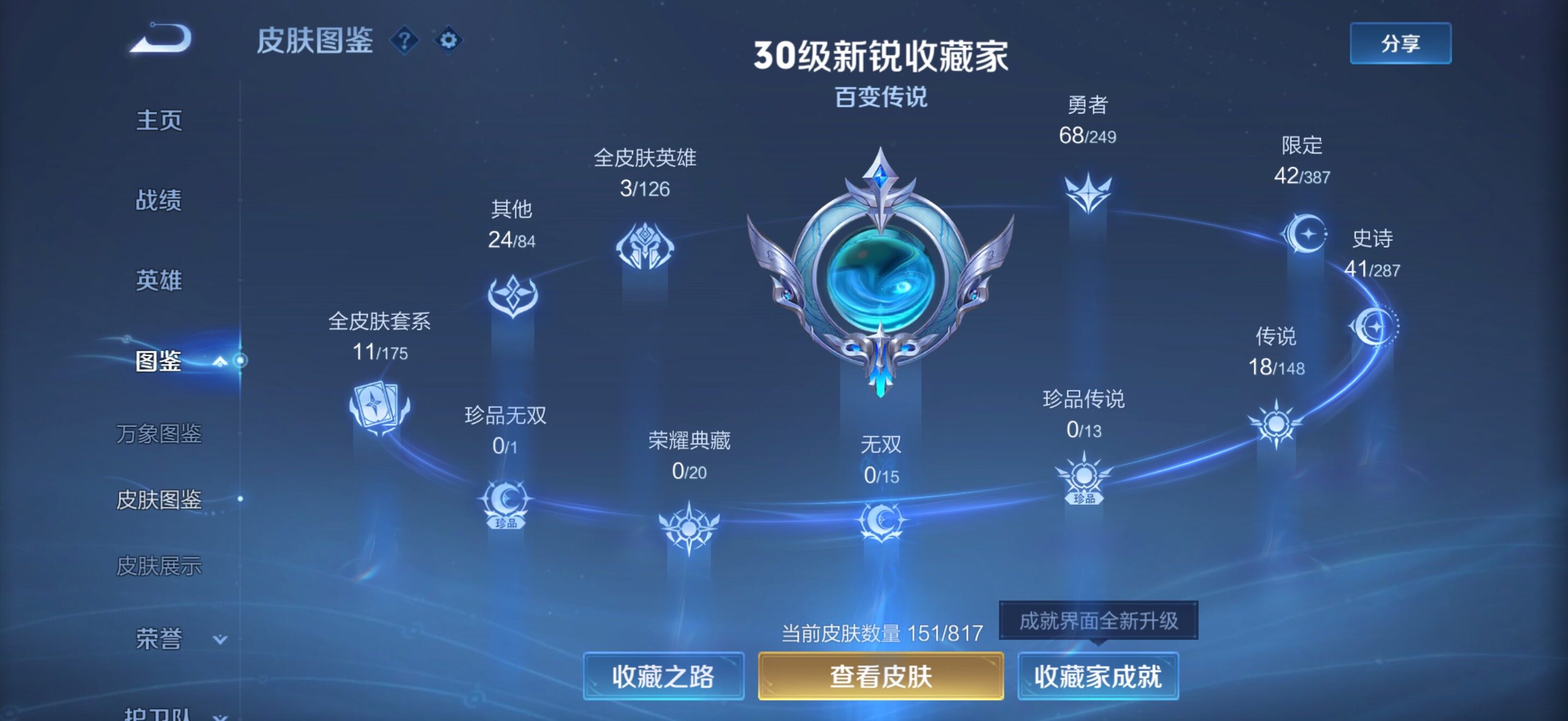 WZQM4541517王者荣耀账号详情图5