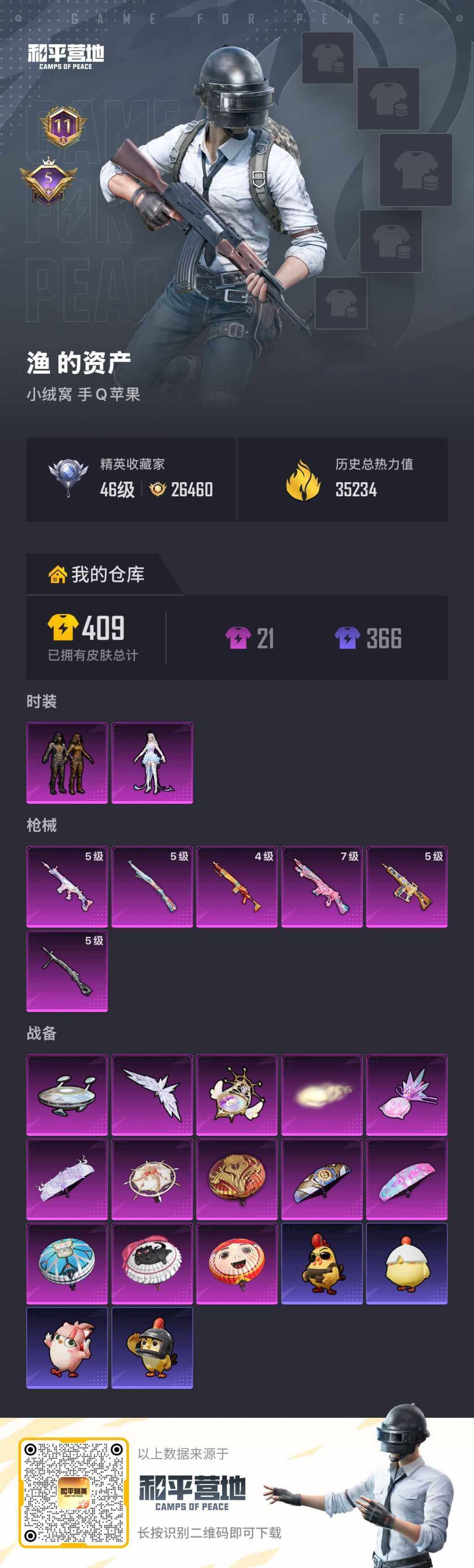 HPLX4309916和平精英账号详情图4 HPLX4309916和平精英账号详情图4