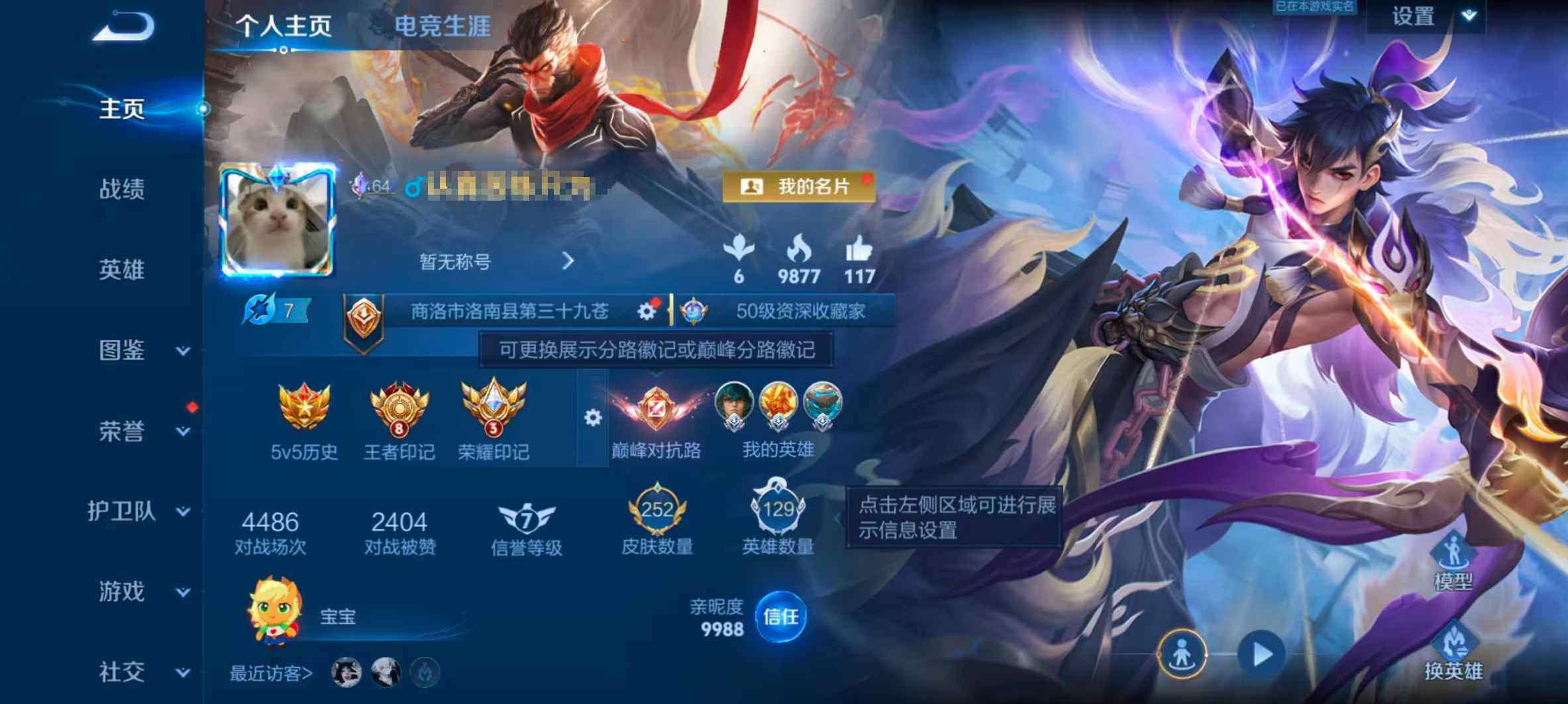 WZQM4546401王者荣耀账号详情图7