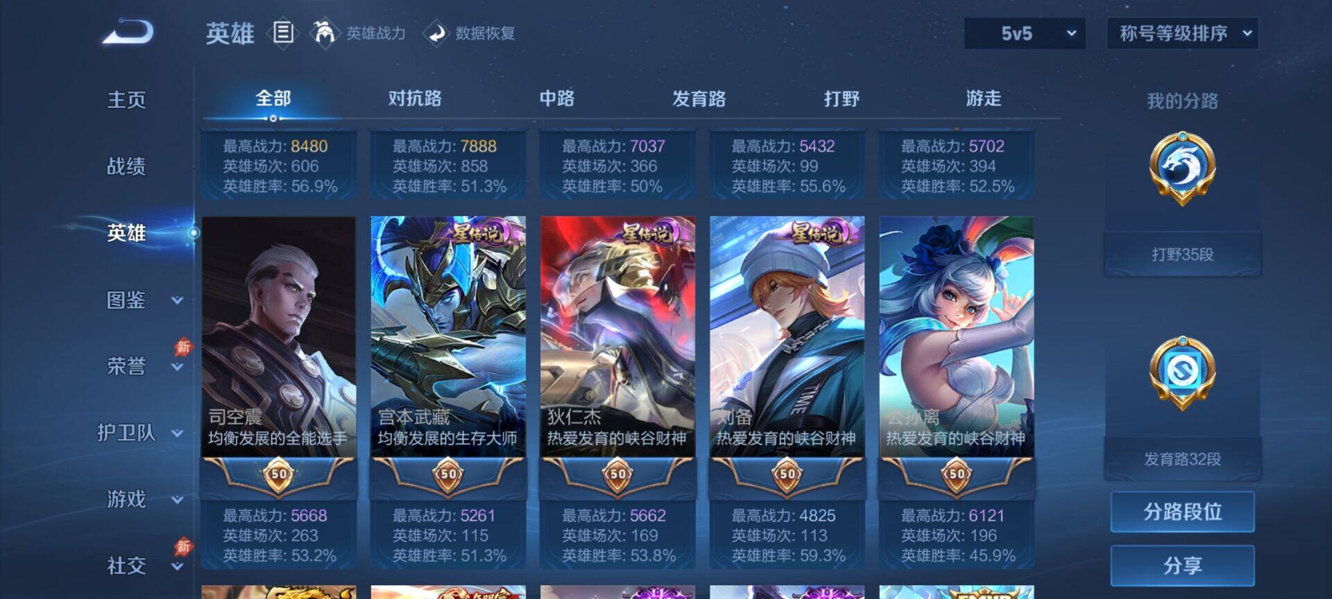 WZQM4547726王者荣耀账号详情图5 WZQM4547726王者荣耀账号详情图5