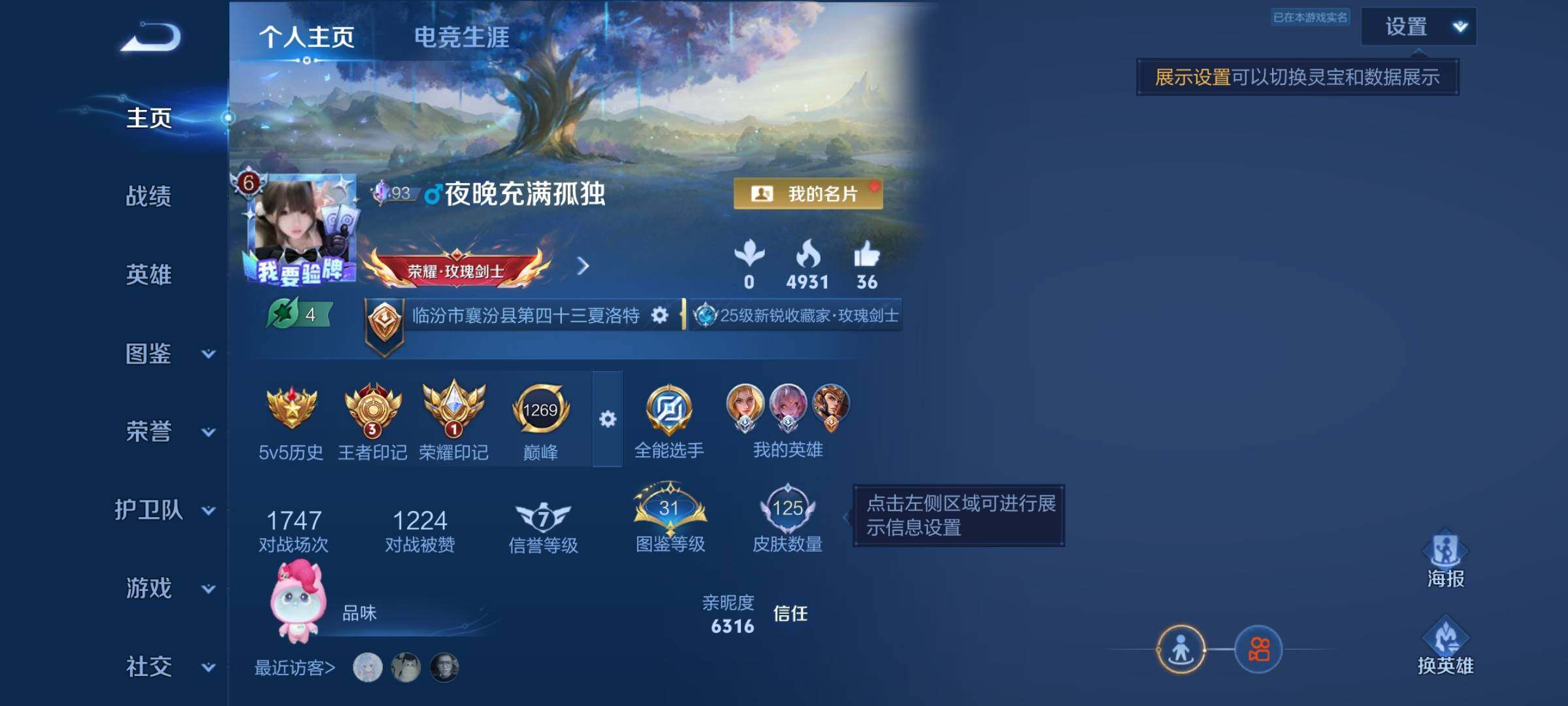 WZJZ4566637王者荣耀账号详情图4
