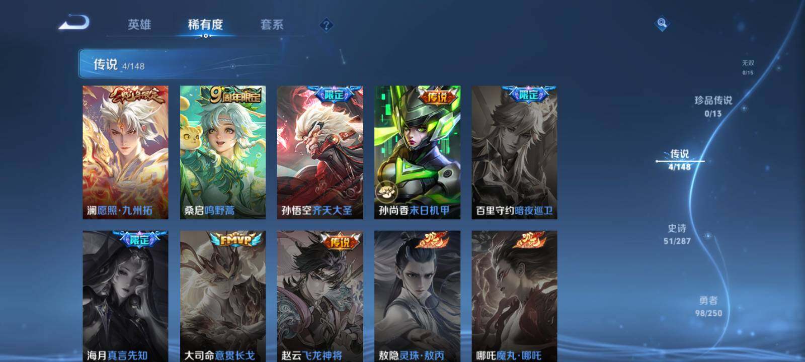 WZLX4556926王者荣耀账号详情图13
