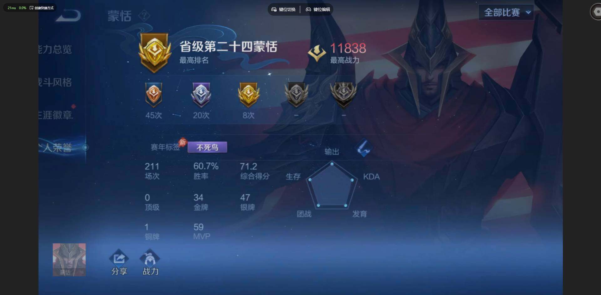 WZQM4557453王者荣耀账号详情图8