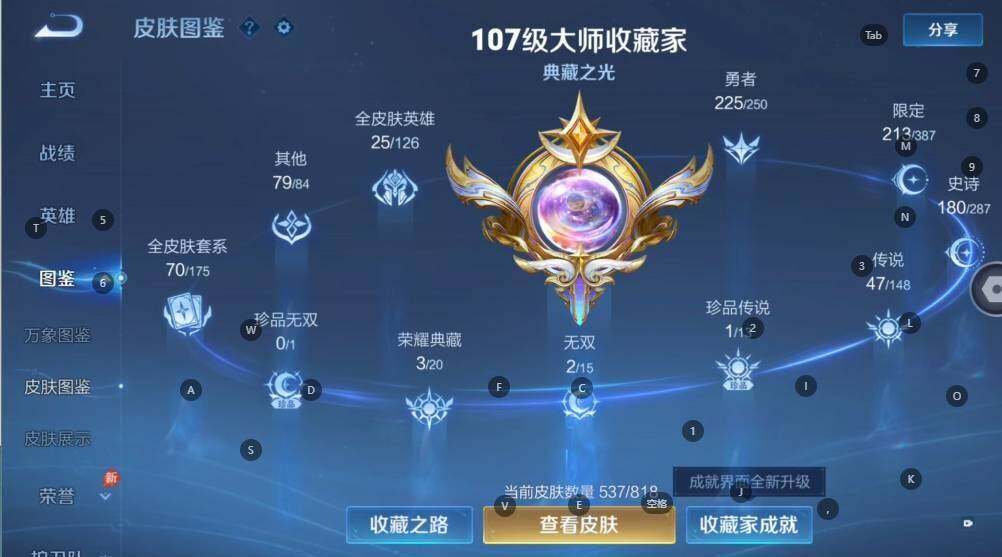 WZLX4559287王者荣耀账号详情图15 WZLX4559287王者荣耀账号详情图15