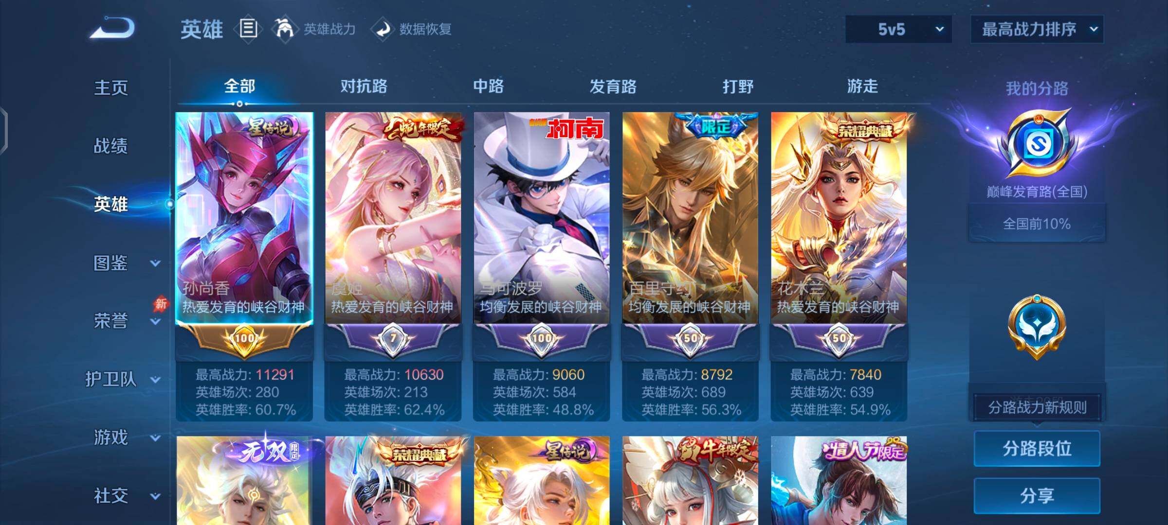 WZQM4563538王者荣耀账号详情图3 WZQM4563538王者荣耀账号详情图3