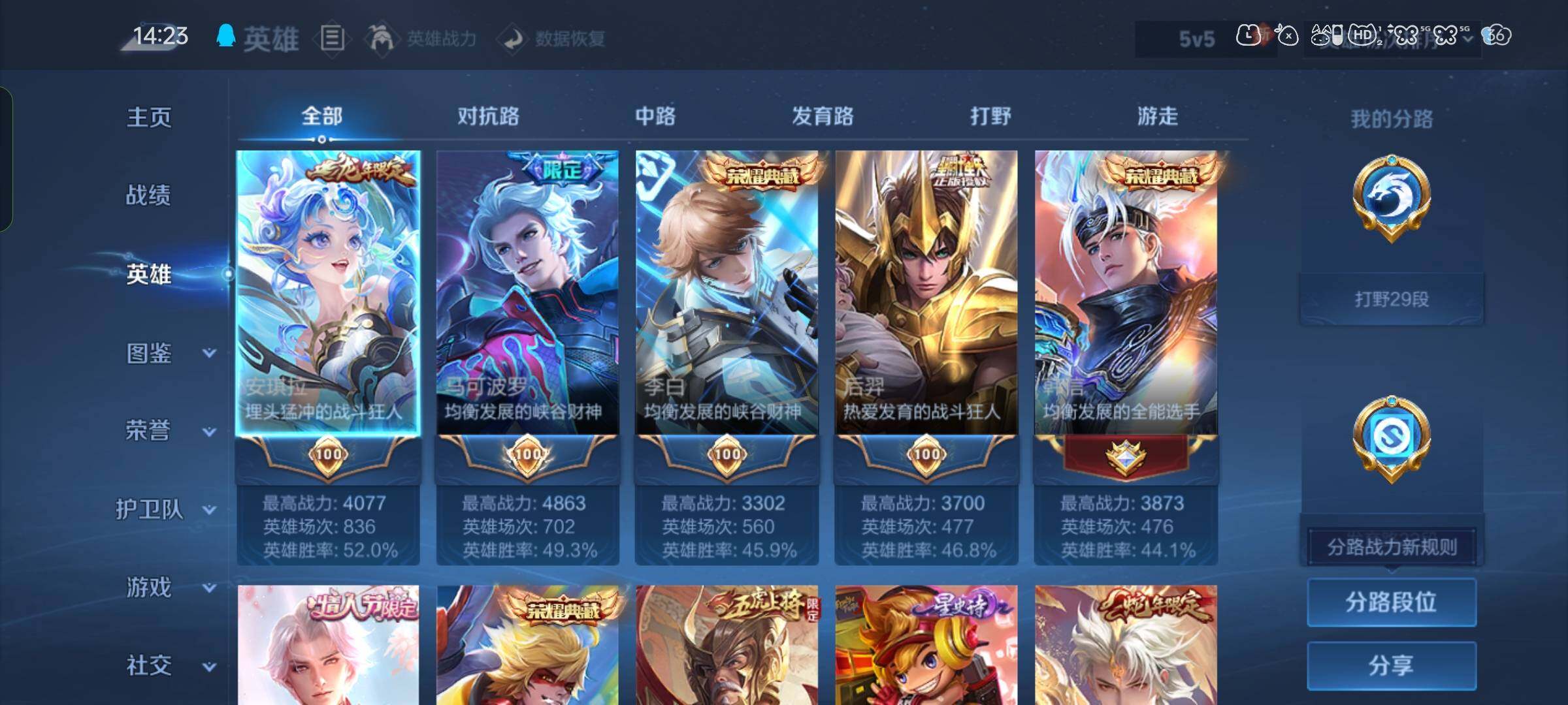WZMMN4590534王者荣耀账号详情图4 WZMMN4590534王者荣耀账号详情图4