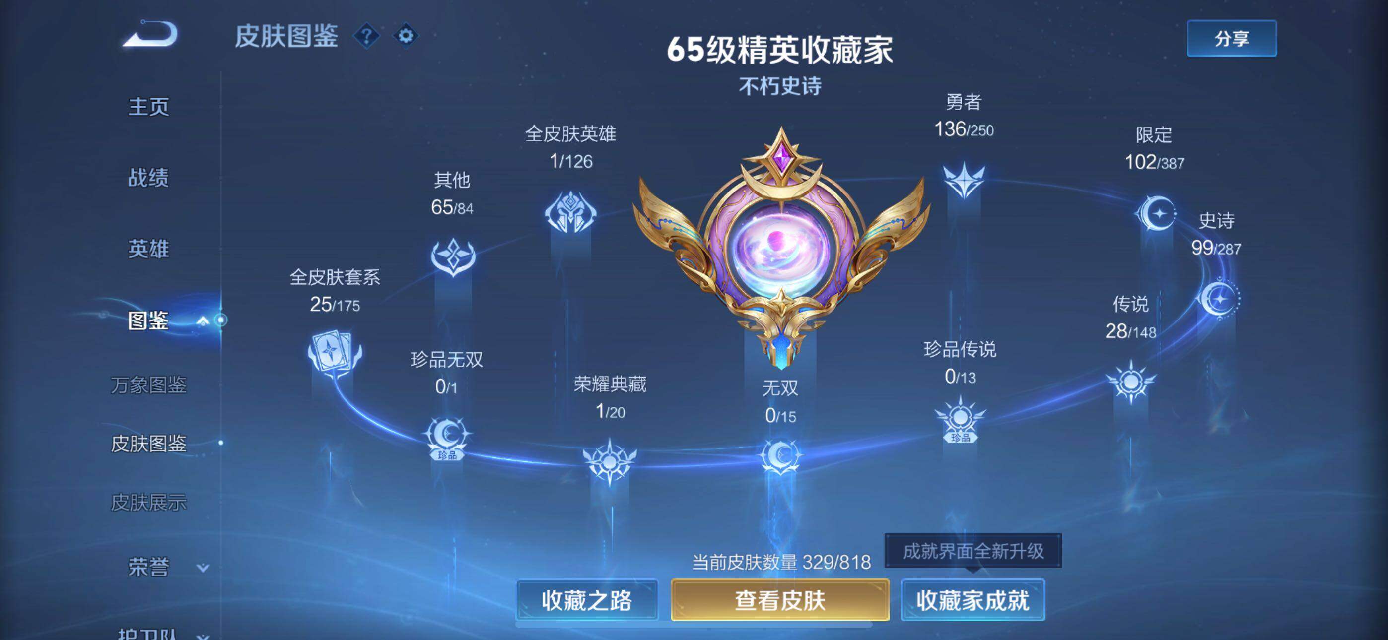 WZMMN4576319王者荣耀账号详情图4 WZMMN4576319王者荣耀账号详情图4