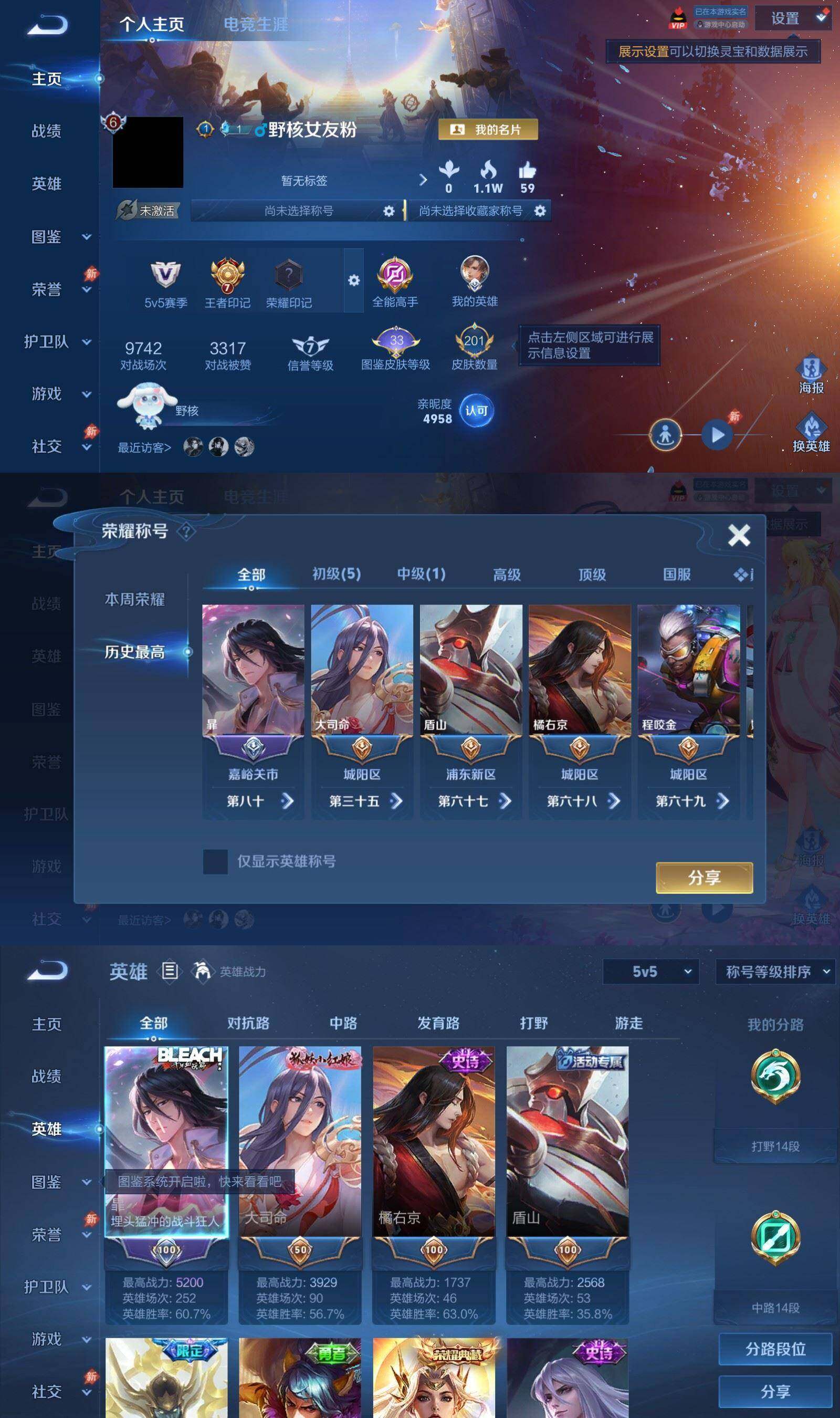 WZQM4566509王者荣耀账号详情图3
