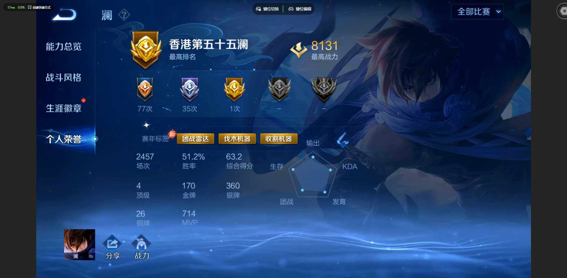 WZMMN4570932王者荣耀账号详情图7 WZMMN4570932王者荣耀账号详情图7