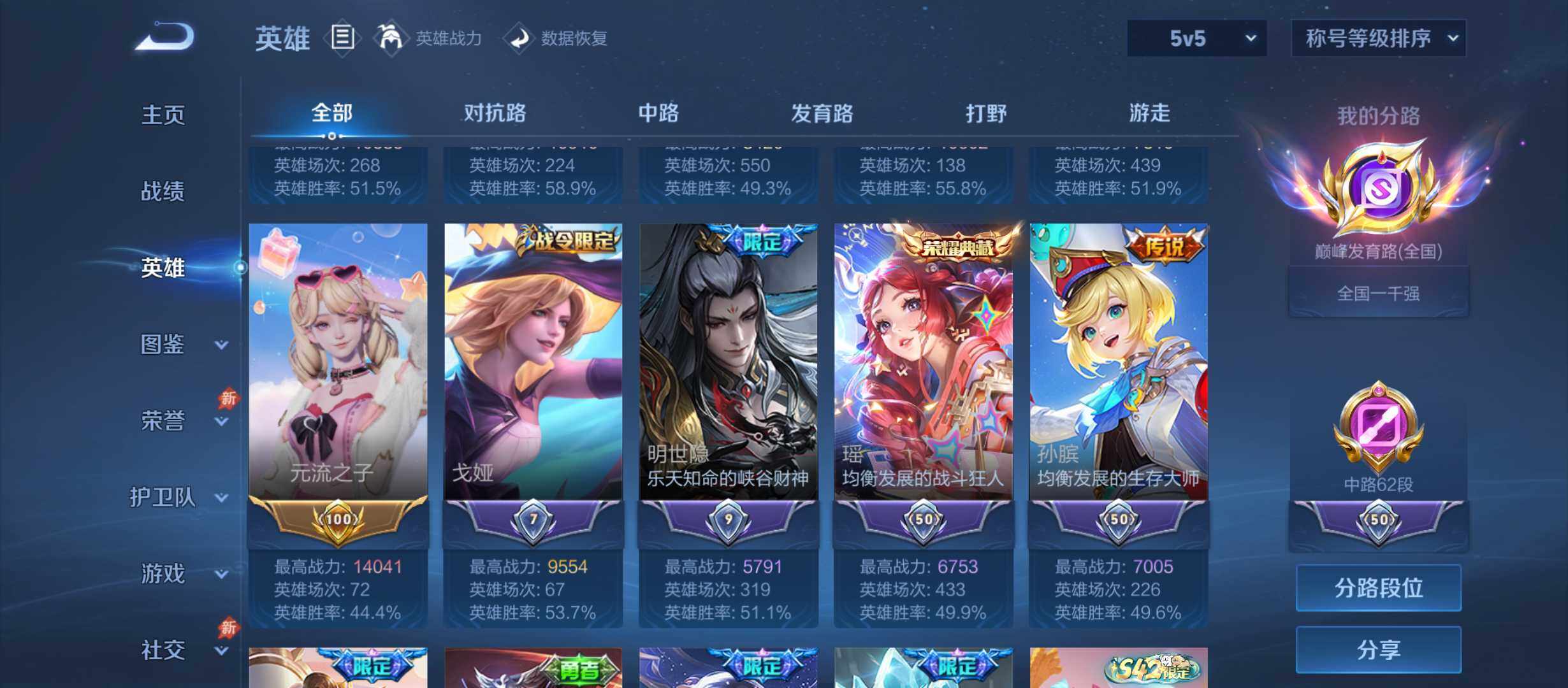 WZQM4590533王者荣耀账号详情图5 WZQM4590533王者荣耀账号详情图5