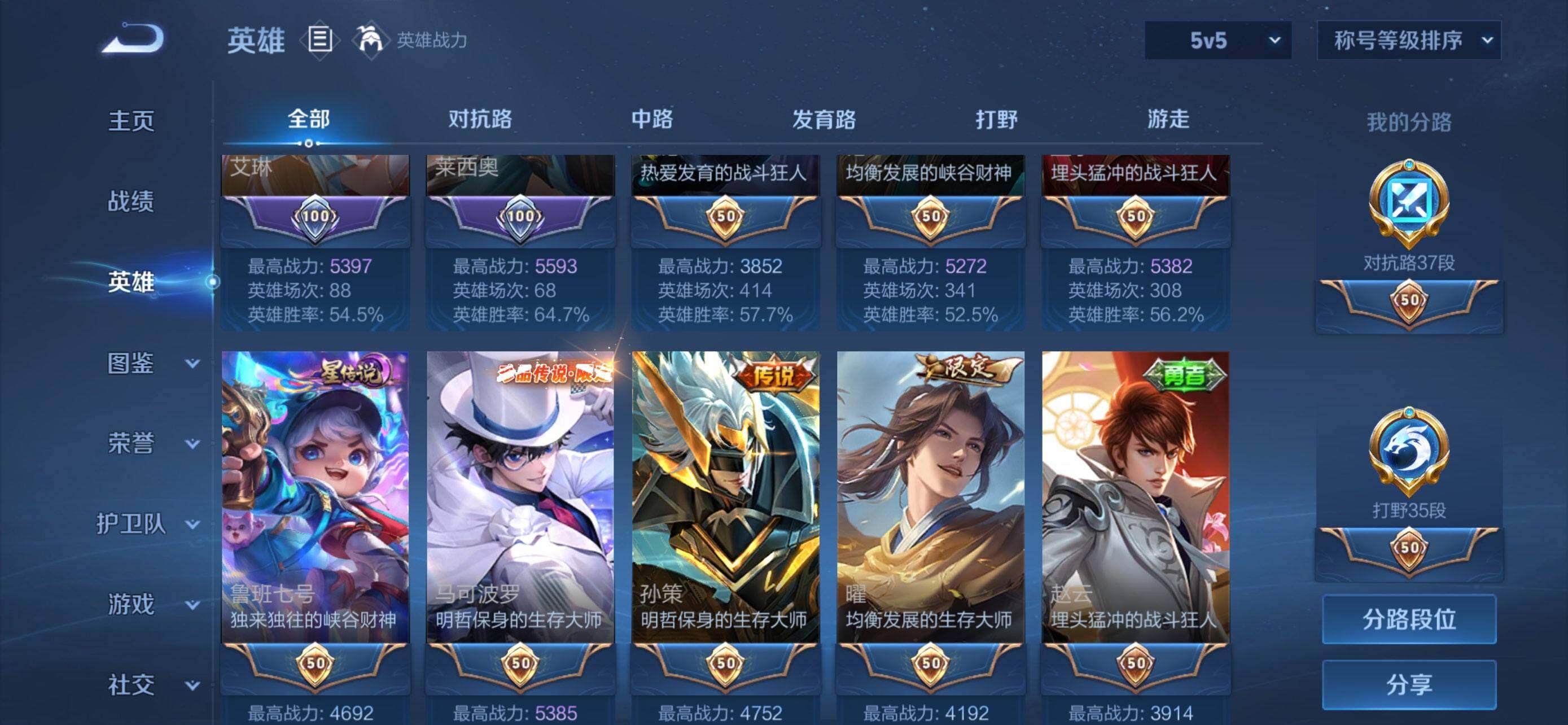 WZMMN4582233王者荣耀账号详情图7