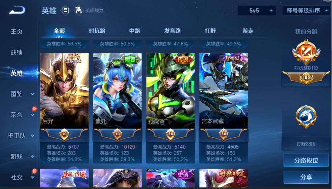 WZMMN4576262王者荣耀账号详情图8