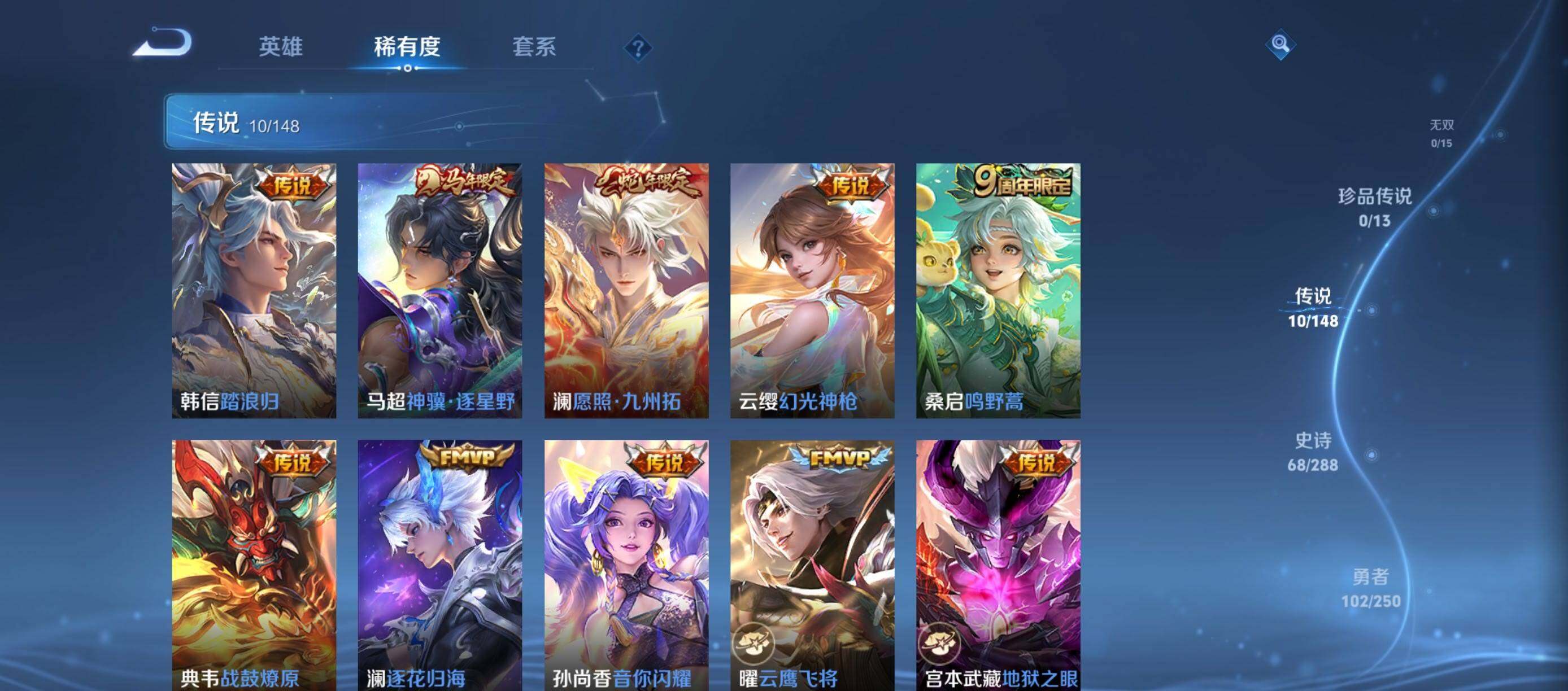 WZMMN4582474王者荣耀账号详情图7
