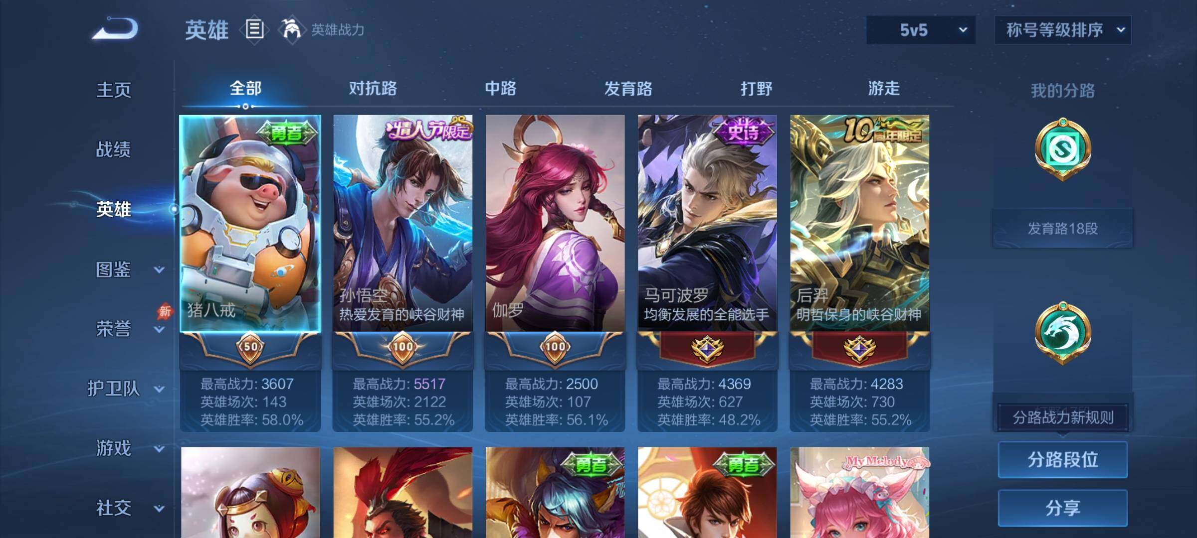 WZQM4578810王者荣耀账号详情图4 WZQM4578810王者荣耀账号详情图4
