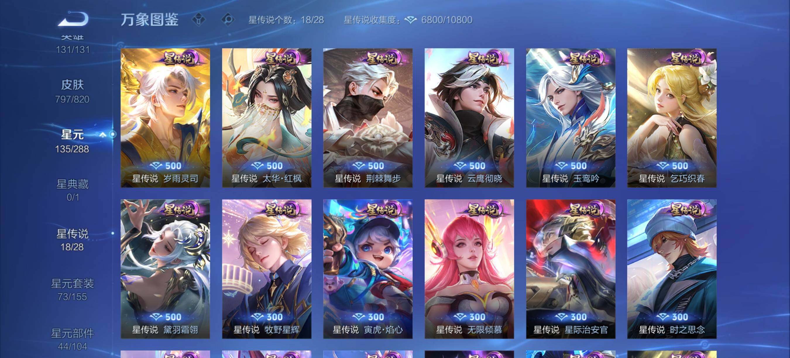 WZXS4580877王者荣耀账号详情图7