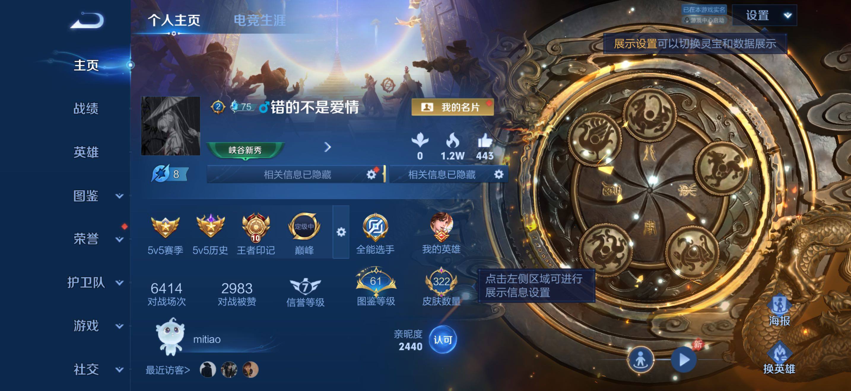 王者荣耀账号苹果QQ【因腾讯规则，个别账号换绑需等待3天，下单前请咨询客服/1市标/1天幕】：苹果Q-V7-最强王者段位