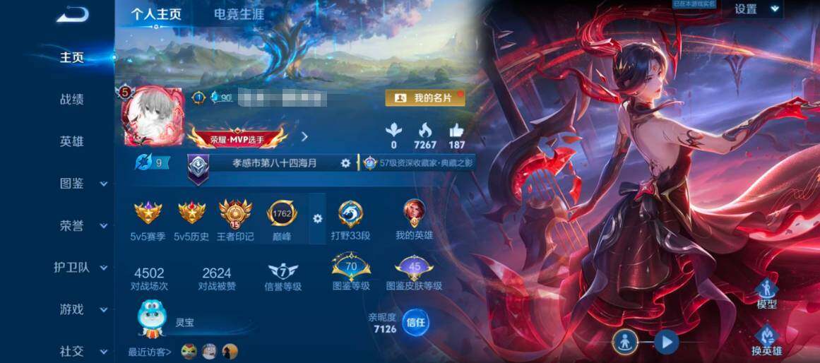 WZQM4597970王者荣耀账号详情图8 WZQM4597970王者荣耀账号详情图8