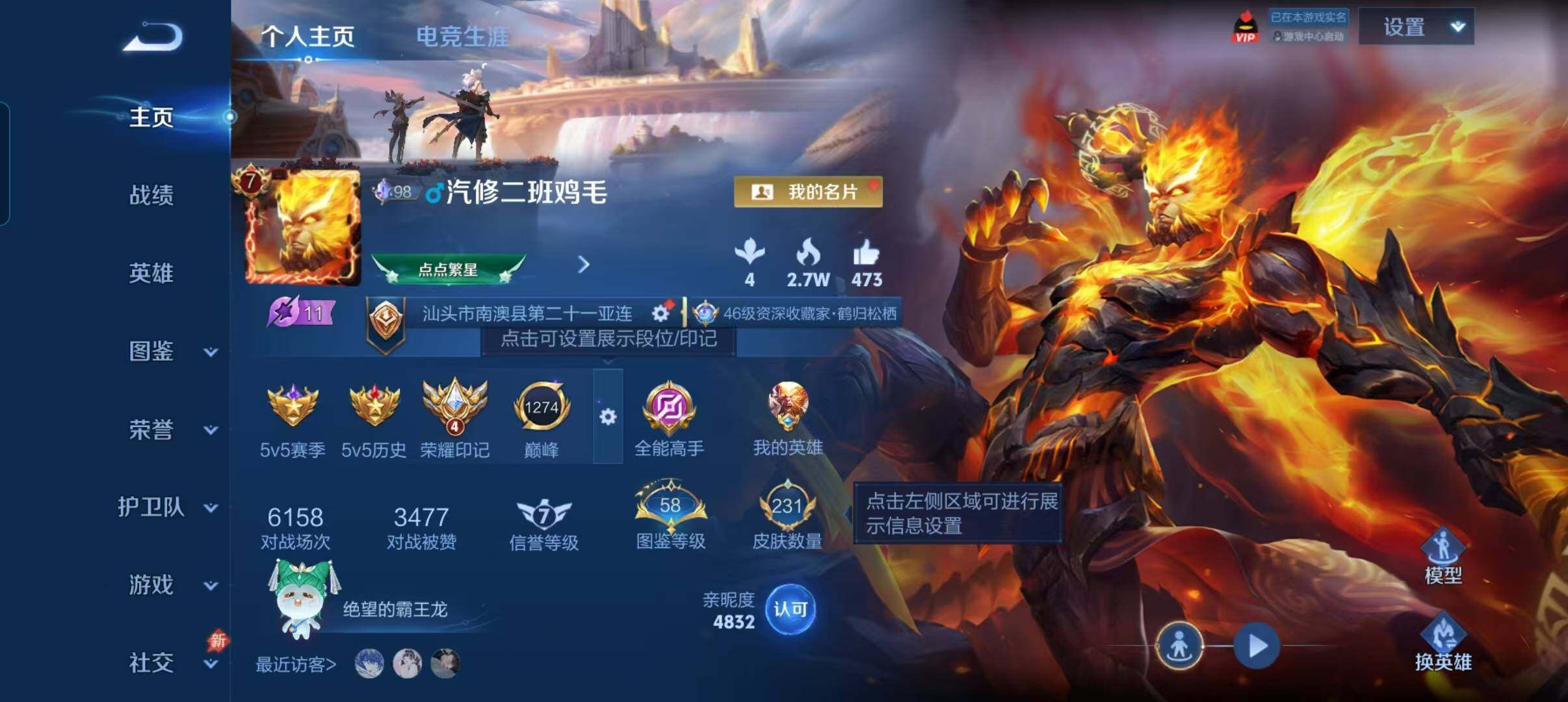 WZQM4607025王者荣耀账号详情图3 WZQM4607025王者荣耀账号详情图3