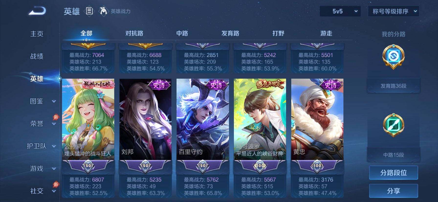 WZQM4609368王者荣耀账号详情图5