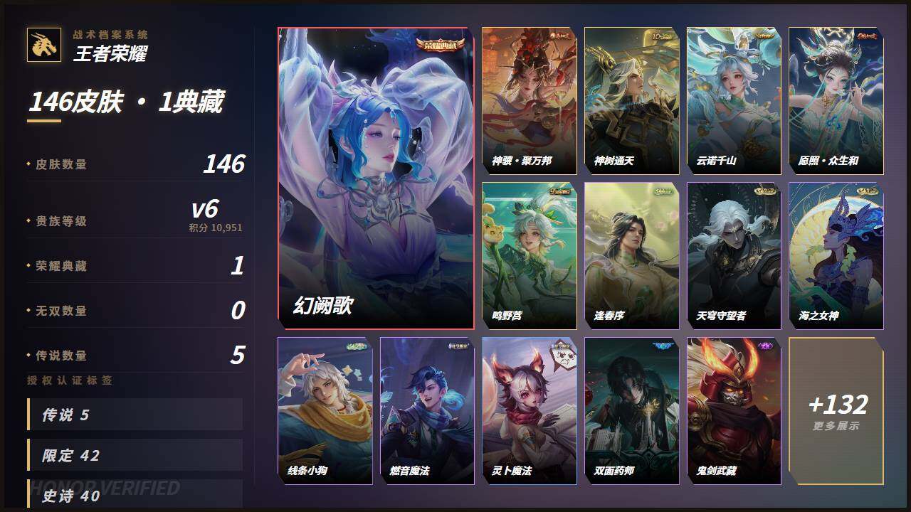 WZLE4608395王者荣耀账号详情图2