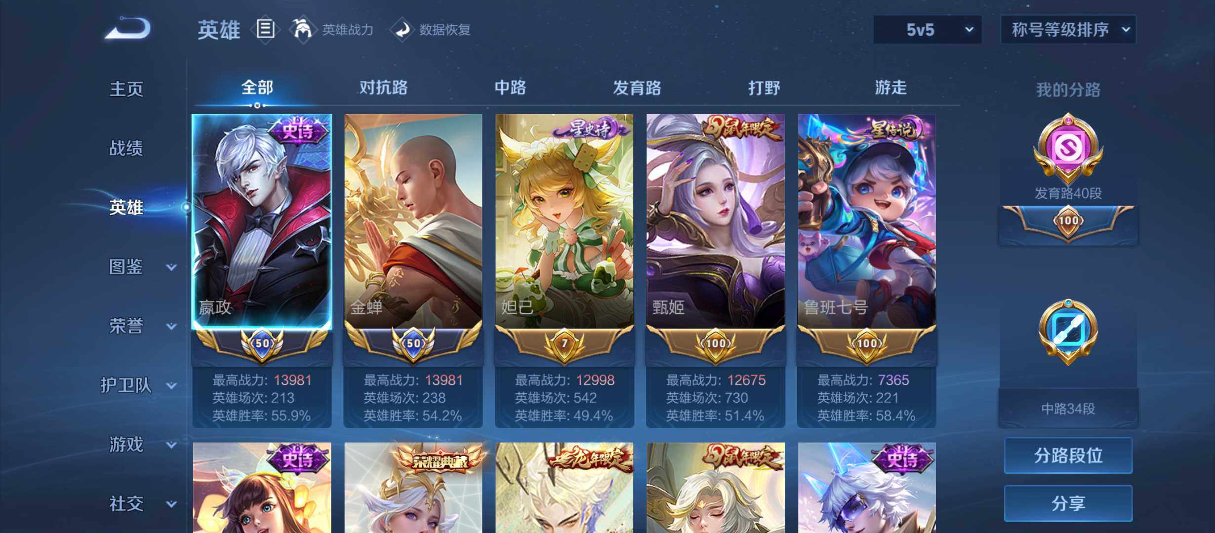 WZQM4624612王者荣耀账号详情图3
