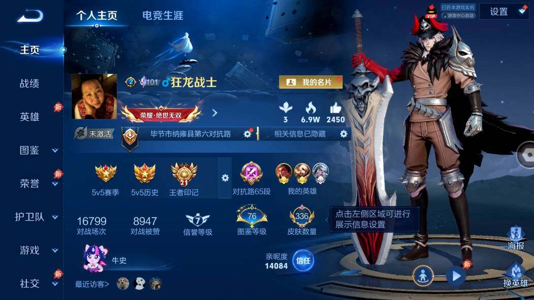 WZMMN4638407王者荣耀账号详情图3 WZMMN4638407王者荣耀账号详情图3