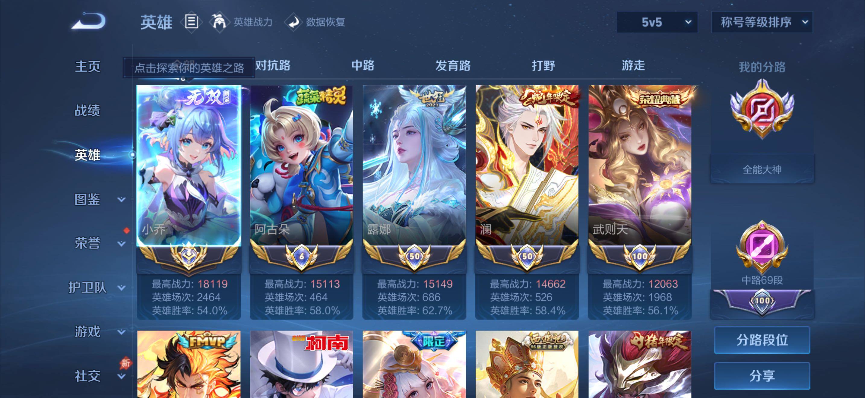 WZMMN4621807王者荣耀账号详情图42