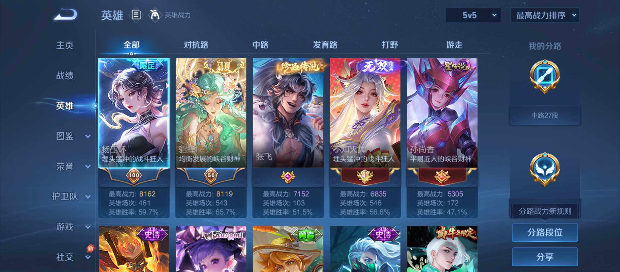 WZQM4628088王者荣耀账号详情图3 WZQM4628088王者荣耀账号详情图3