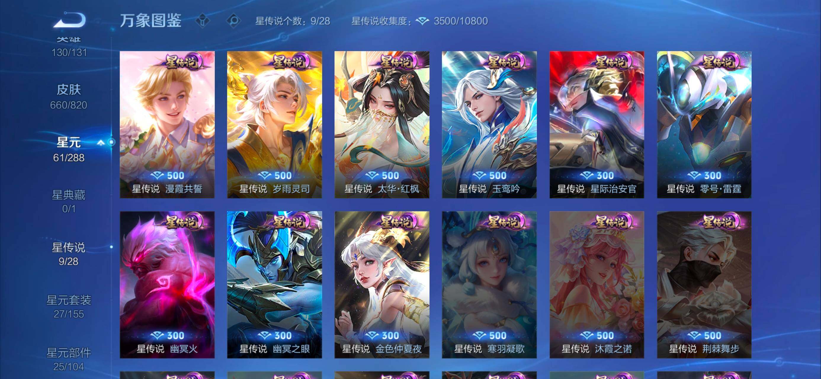 WZMMN4624734王者荣耀账号详情图27