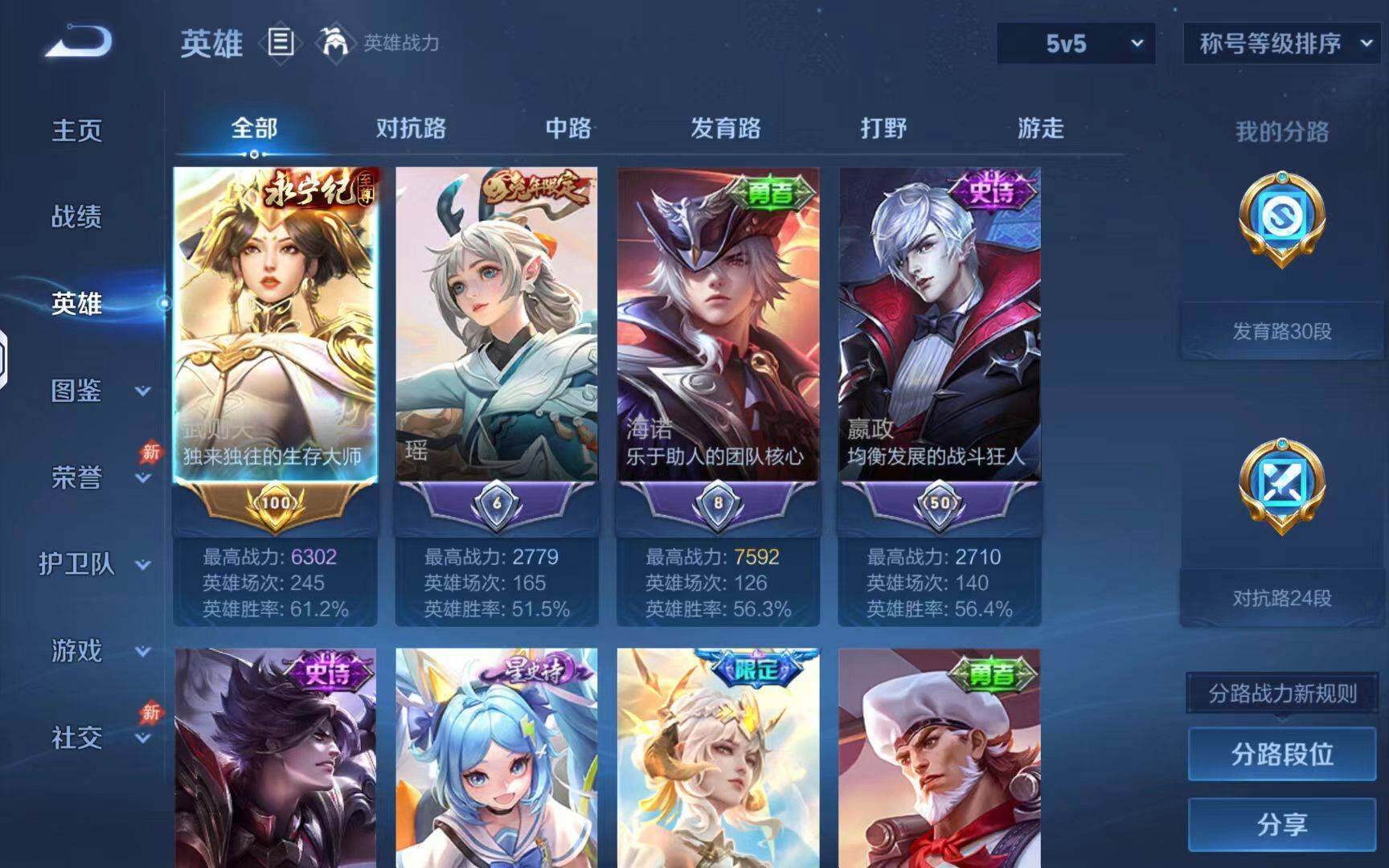 WZLX4688817王者荣耀账号详情图3