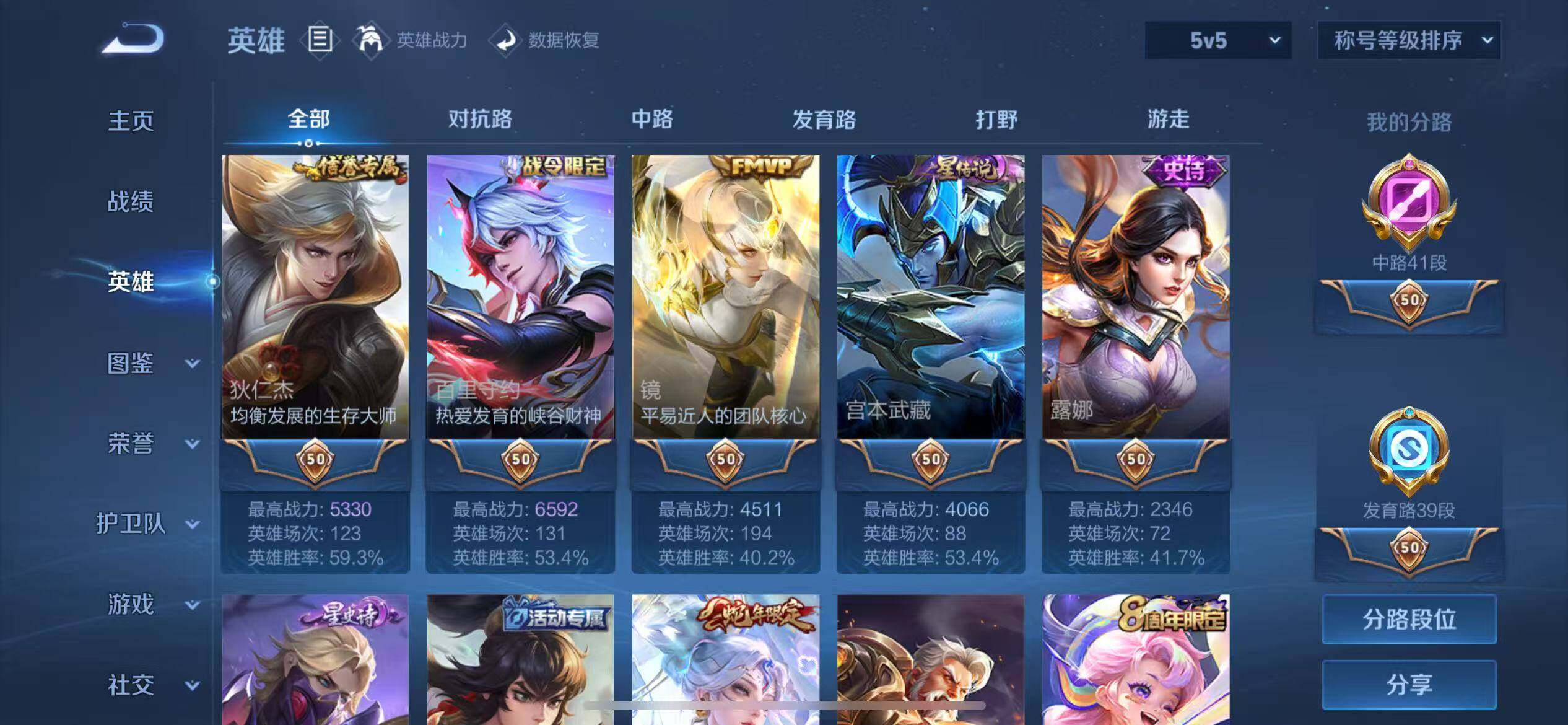 WZQM4624051王者荣耀账号详情图6