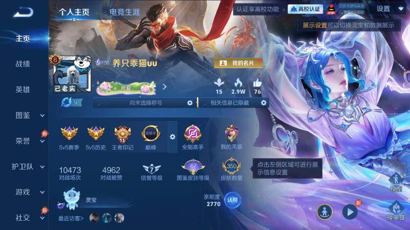 WZMMN4624954王者荣耀账号详情图10 WZMMN4624954王者荣耀账号详情图10