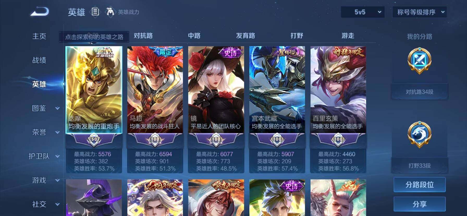 WZMMN4635426王者荣耀账号详情图4