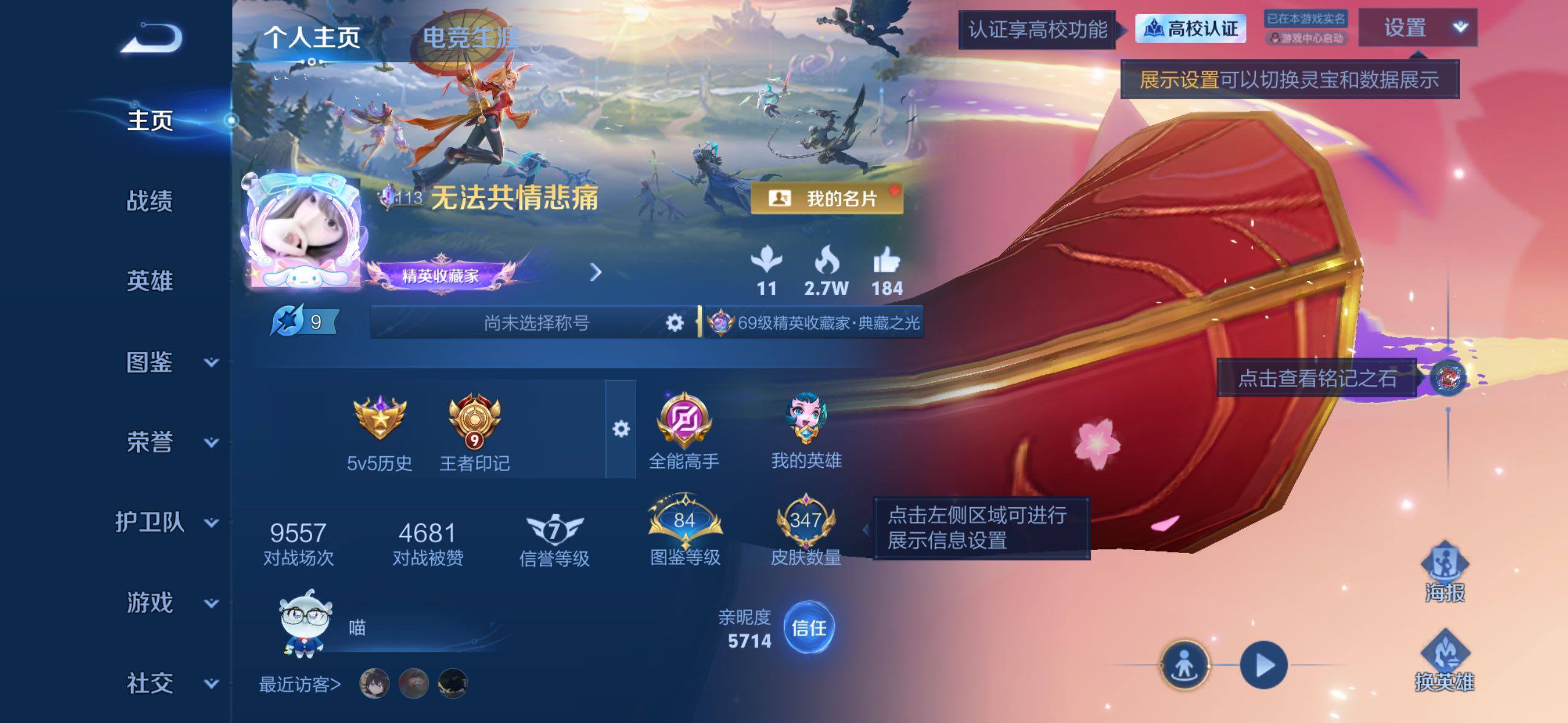 WZMMN4627364王者荣耀账号详情图9 WZMMN4627364王者荣耀账号详情图9