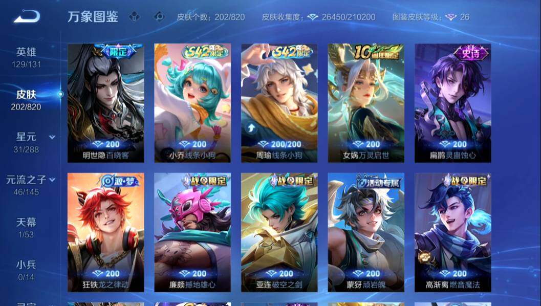 WZMMN4647262王者荣耀账号详情图8 WZMMN4647262王者荣耀账号详情图8