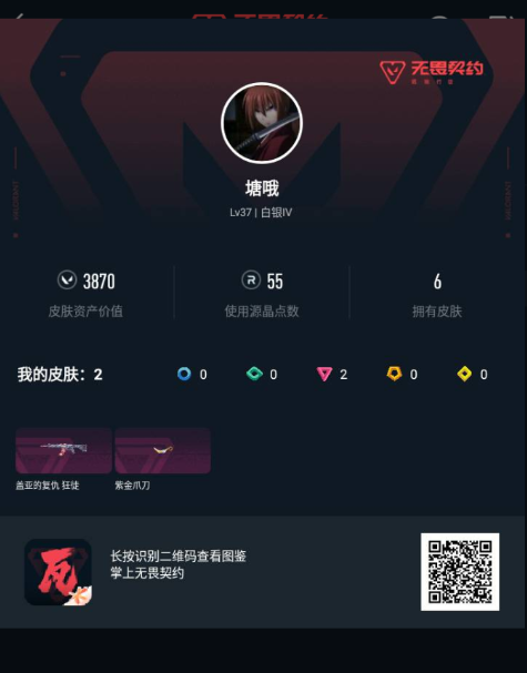 WWSMMN44414无畏契约手游账号详情图4