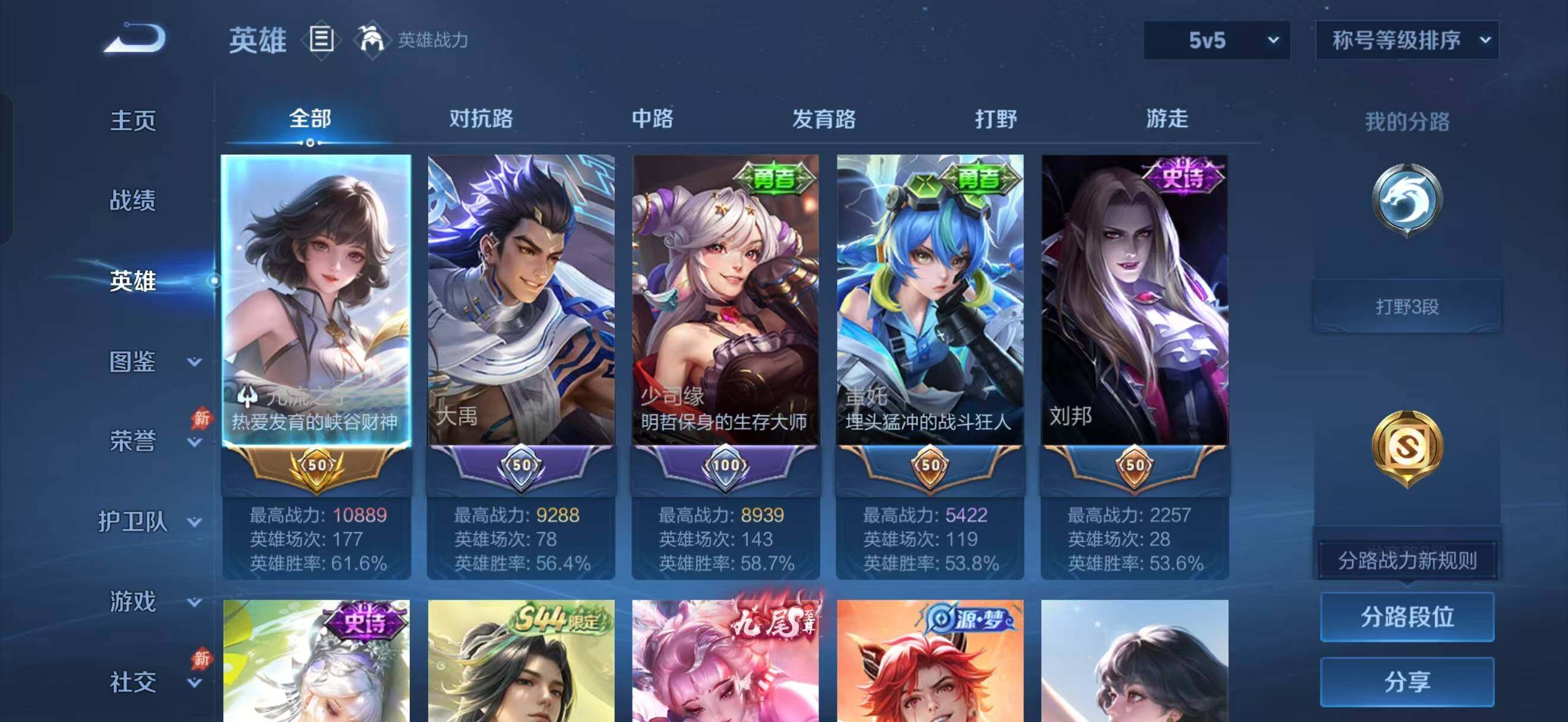 WZLX4695906王者荣耀账号详情图3