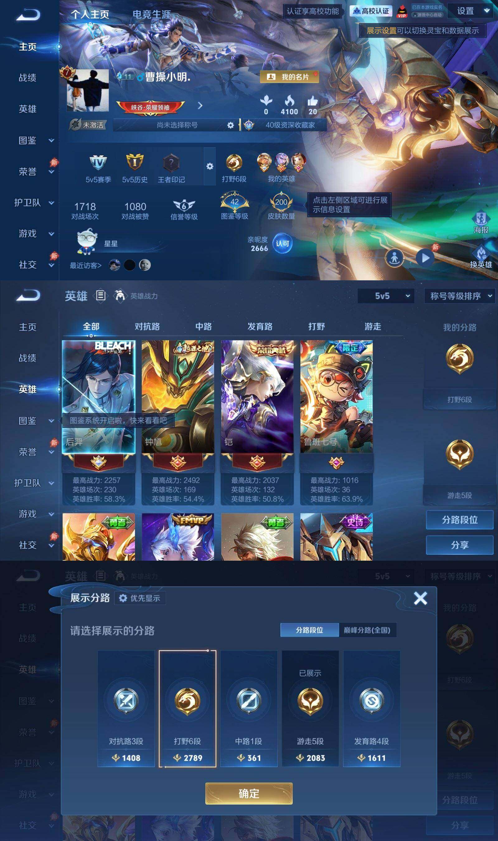 WZPX4641005王者荣耀账号详情图2 WZPX4641005王者荣耀账号详情图2
