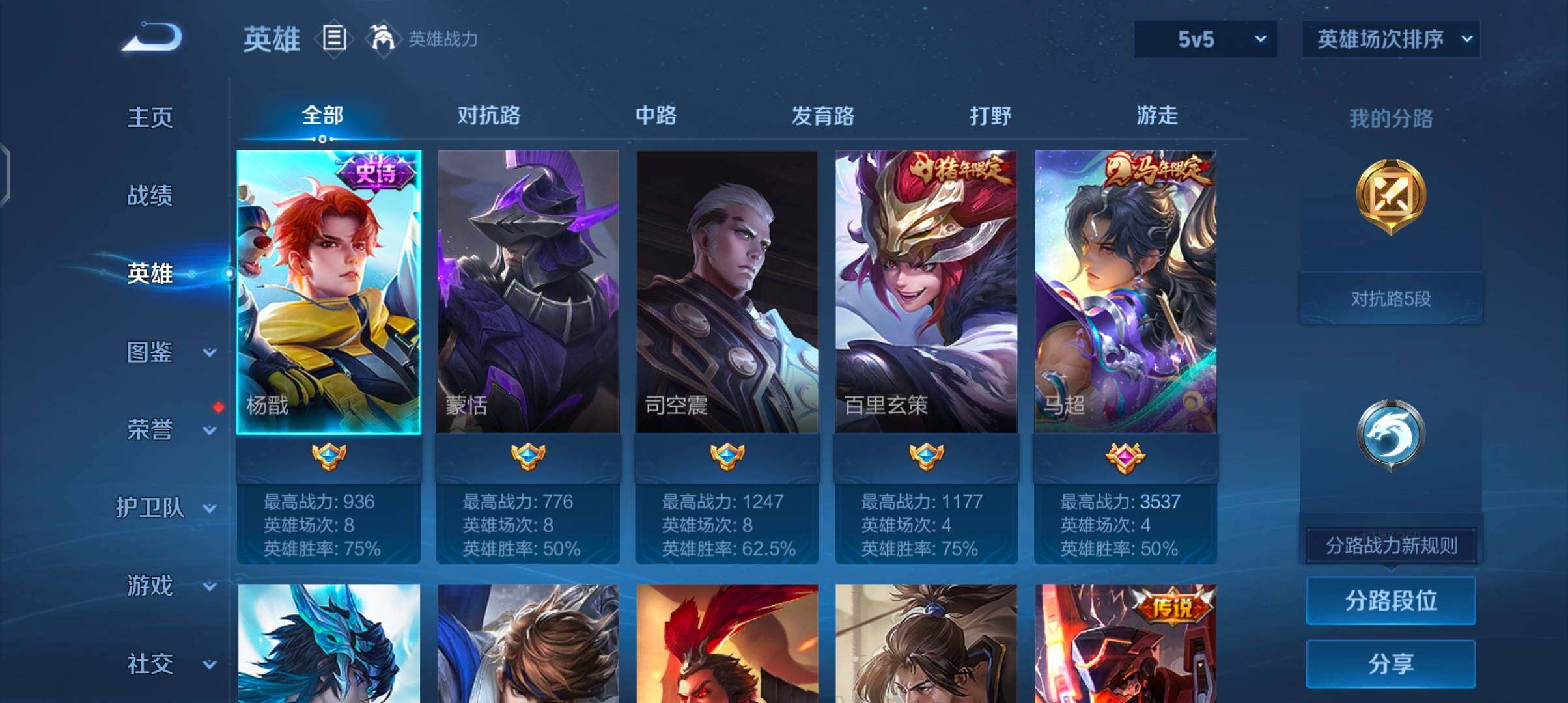 WZJZ4708547王者荣耀账号详情图5 WZJZ4708547王者荣耀账号详情图5