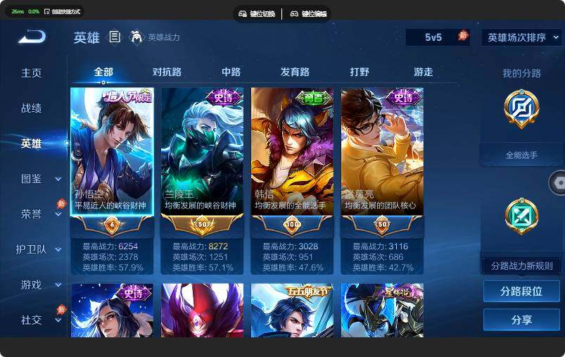 WZJZ4642383王者荣耀账号详情图6 WZJZ4642383王者荣耀账号详情图6