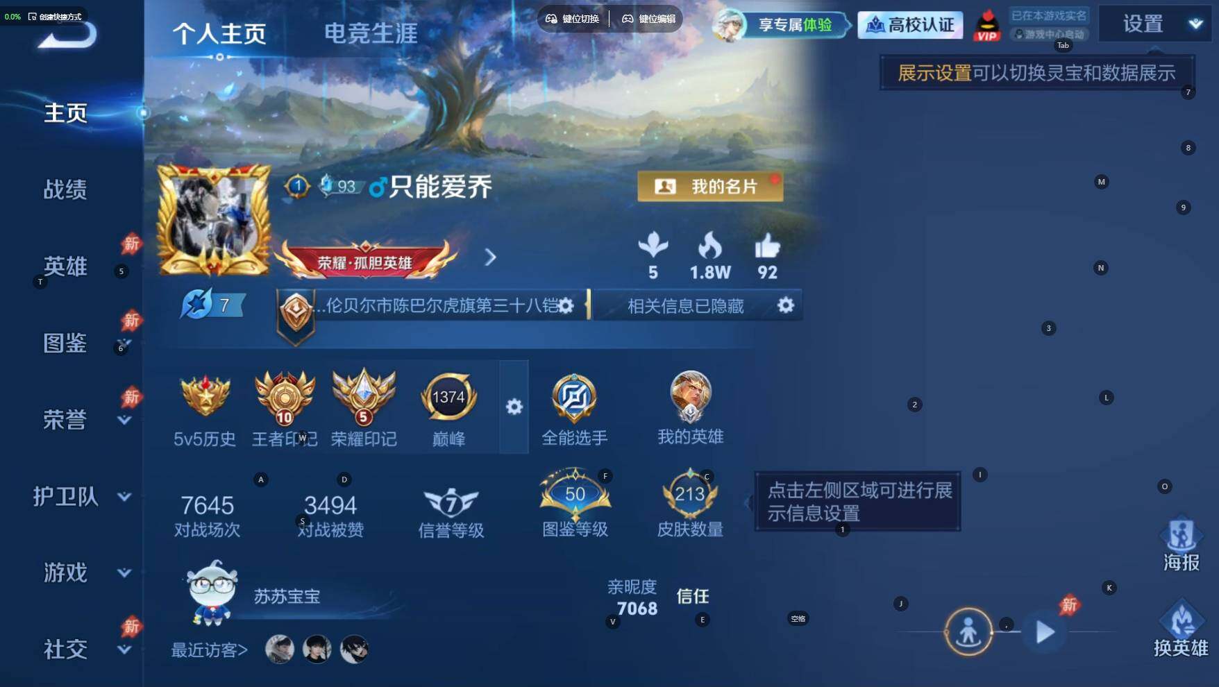 WZBSY4666394王者荣耀账号详情图2