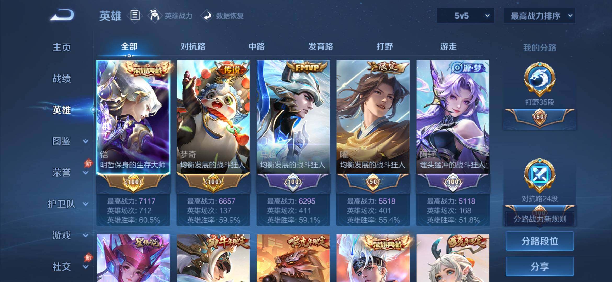 WZQM4664193王者荣耀账号详情图3