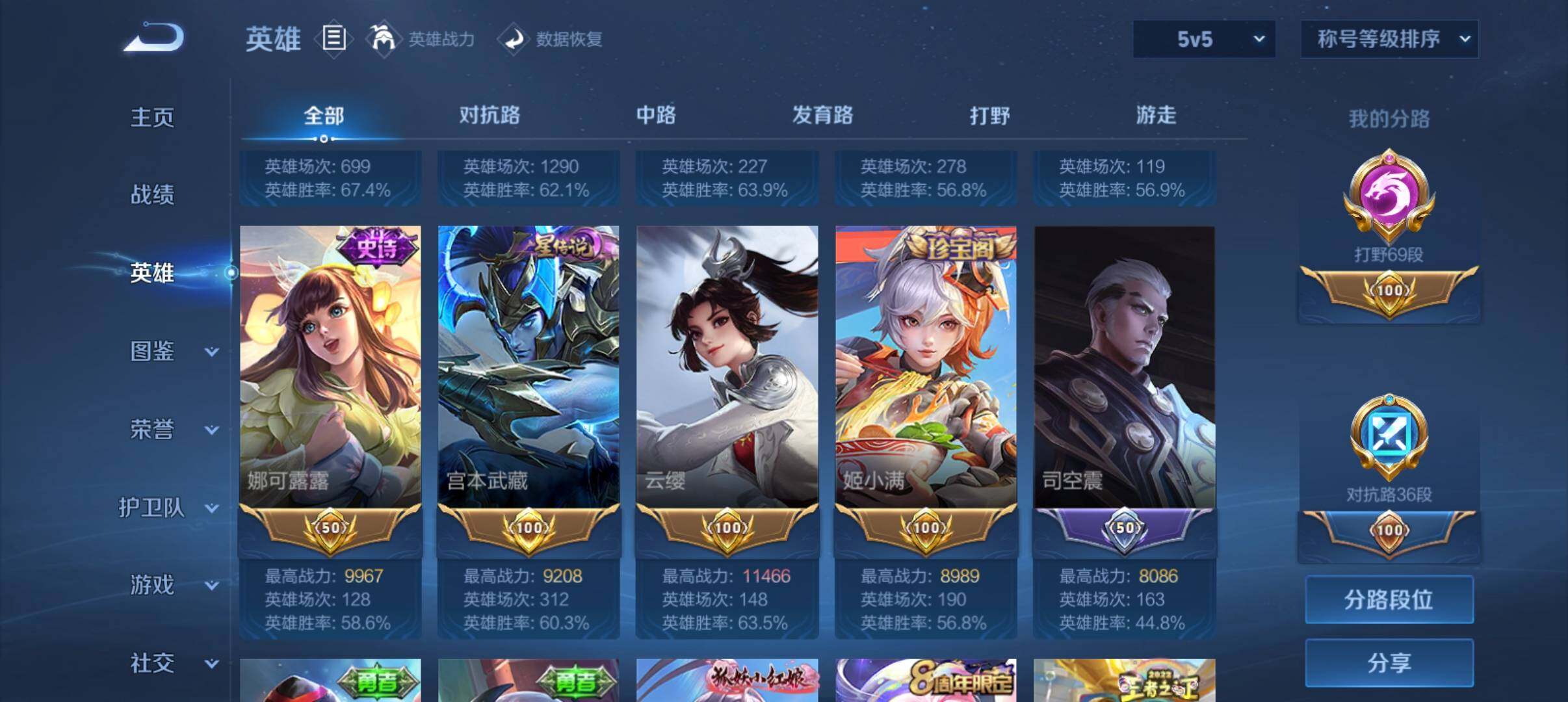 WZQM4667323王者荣耀账号详情图6