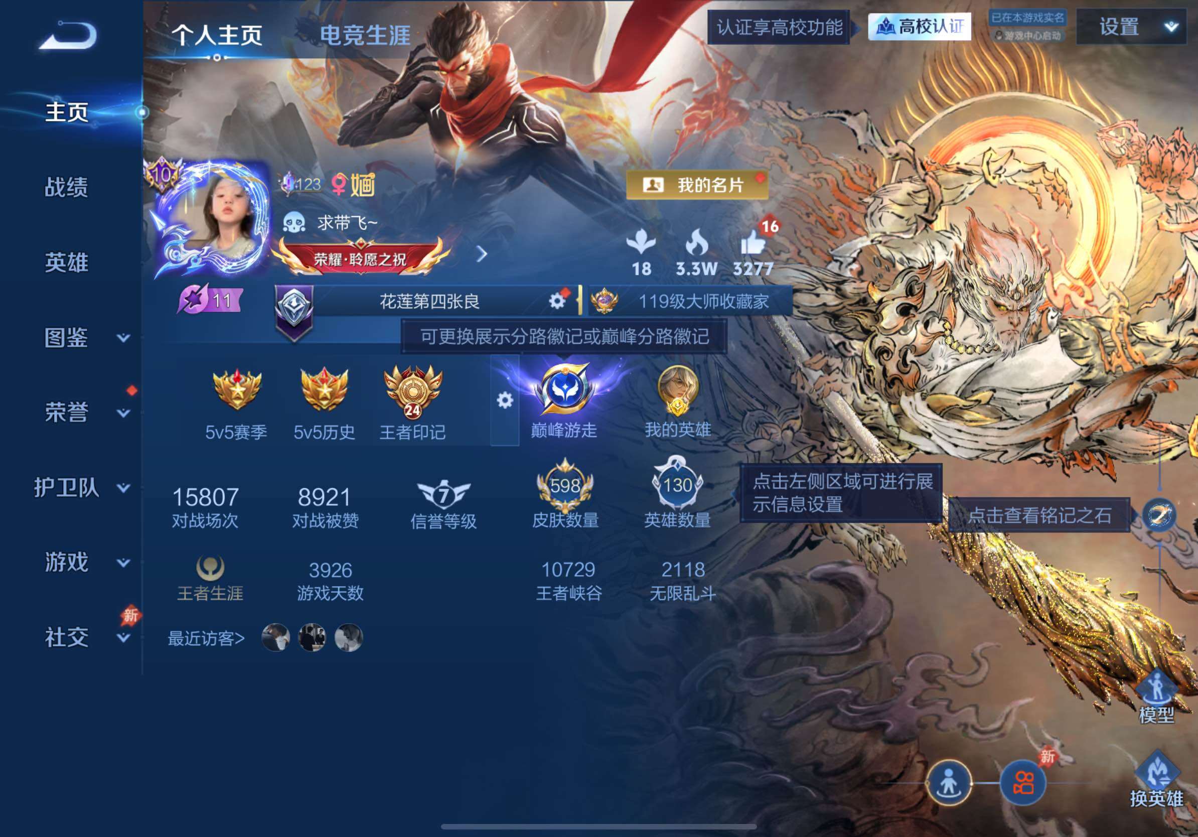 WZQM4659699王者荣耀账号详情图13 WZQM4659699王者荣耀账号详情图13