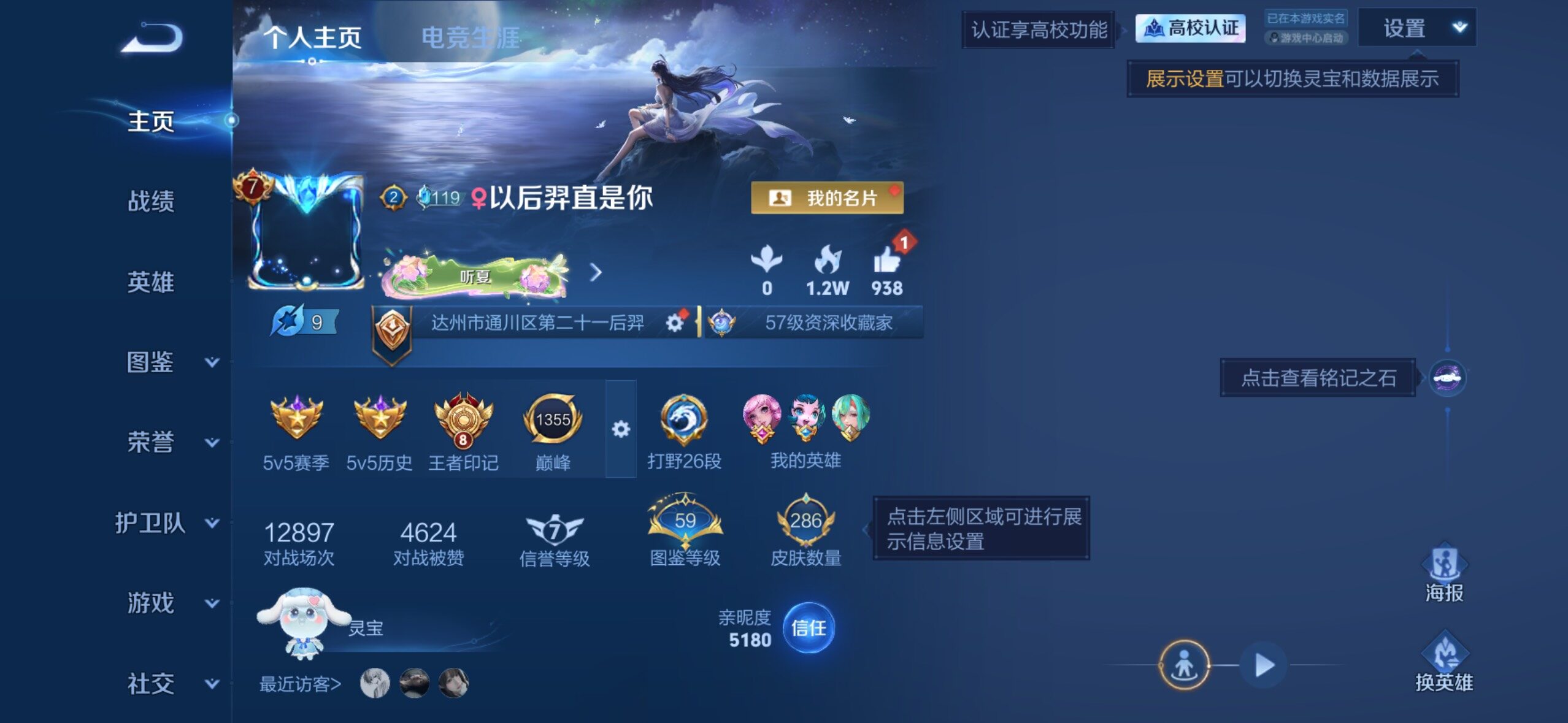 WZMMN4658879王者荣耀账号详情图8 WZMMN4658879王者荣耀账号详情图8