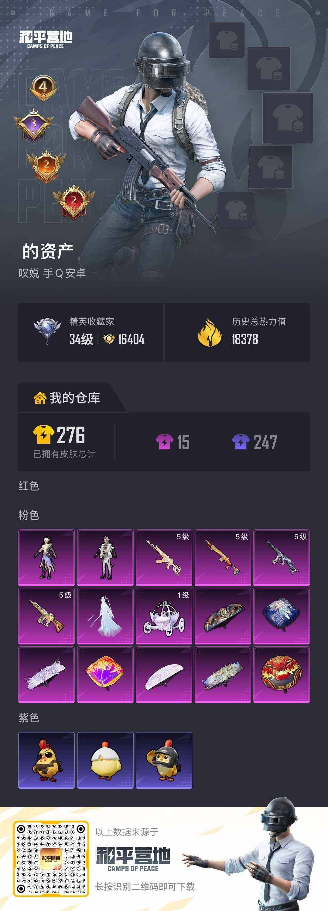 HPLE4382796和平精英账号详情图2 HPLE4382796和平精英账号详情图2