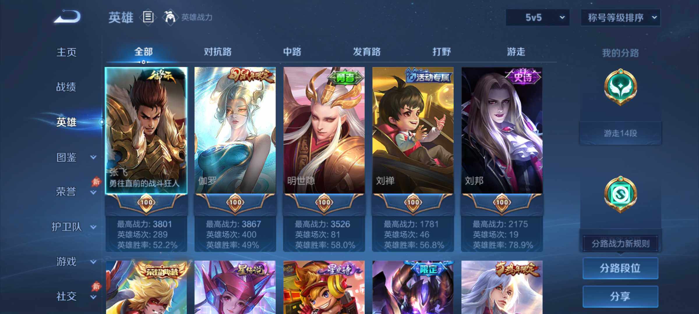 WZQM4677191王者荣耀账号详情图3 WZQM4677191王者荣耀账号详情图3